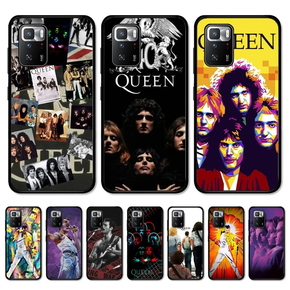 Queen Band Phone Case For Redmi Note 4 X 5 A 6 7 8 Pro T 9 Pro 9S 10 Pro 11 Pro 11S 11Epro PocoM3pro