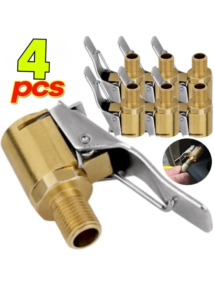 AliExpress NONE Air Chuck 8mm Brass Inflating Nozzle for Car Truck Motorcycle Tire Air Compressor Tool Garage Industrial Use Quick Connect