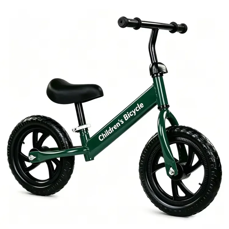 Factory direct sales outdoor children's balance car, steel frame, full shock frame, 16-inch wheels