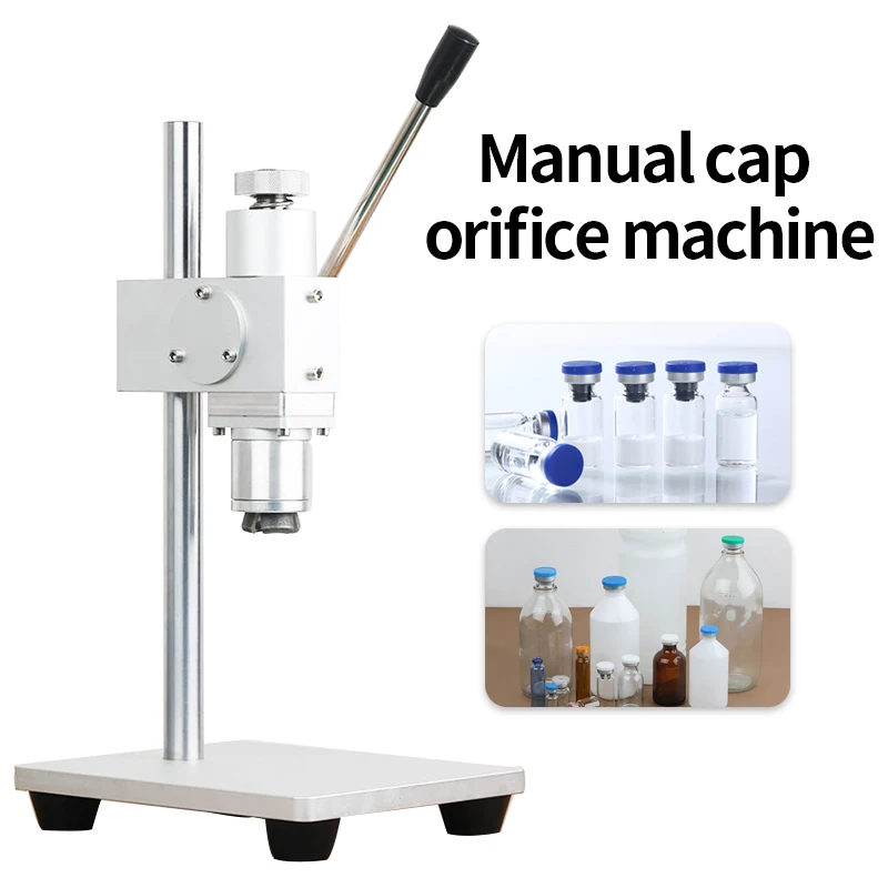 Capping Machine Packaging Equipment Manual Oral Liquid Bottle Sealing Capper Aluminum Plastic Locking Tools for Oil Glass Bottle view 2