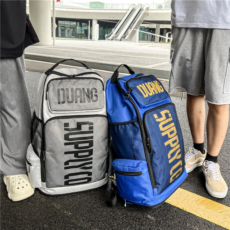 Big Gym Sports Backpack Large Fitness Shoulder Bag Men Women Japanese School Bag With Laptop Shoe Compartment For Hiking Camping