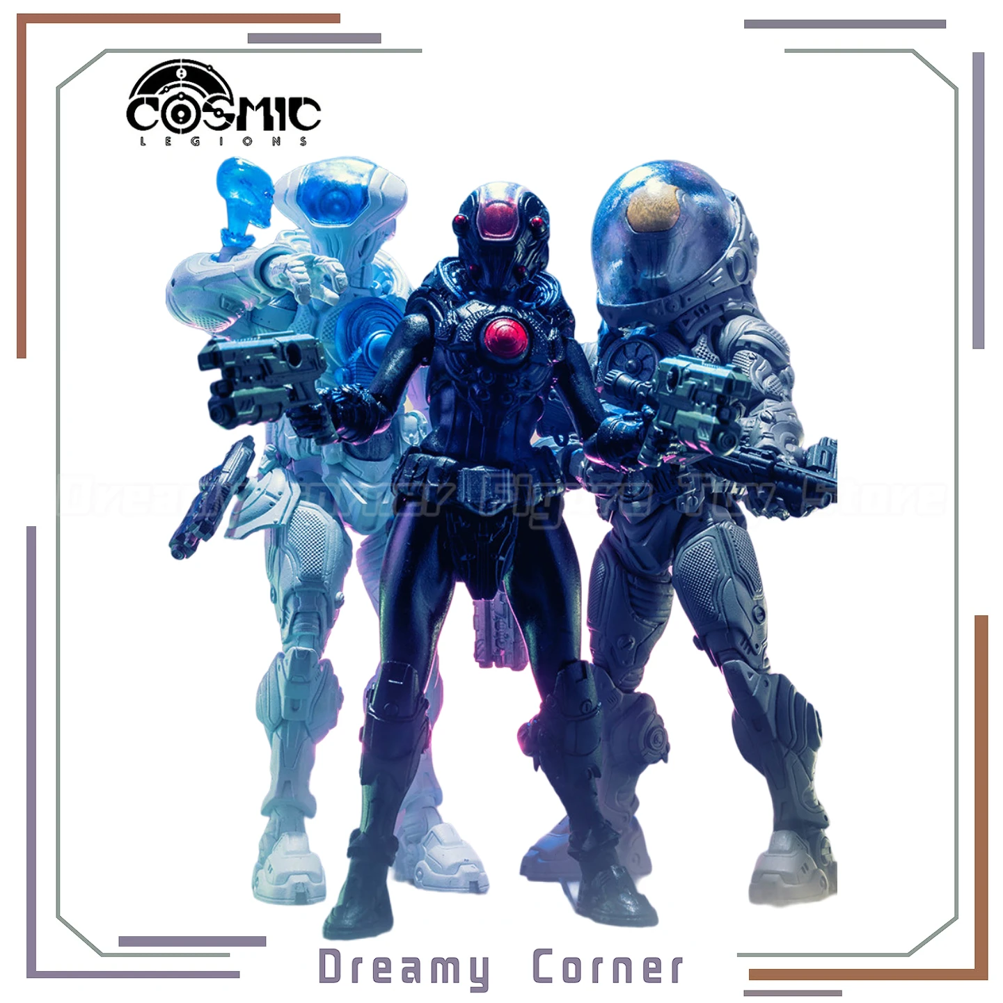 

【In Stock】Four Horsemen Studios Cosmic Legions T.U.5.C.C. SENTRY SCIENCE OFFICER ENGINEER 1/12 Action Figure Toy Model