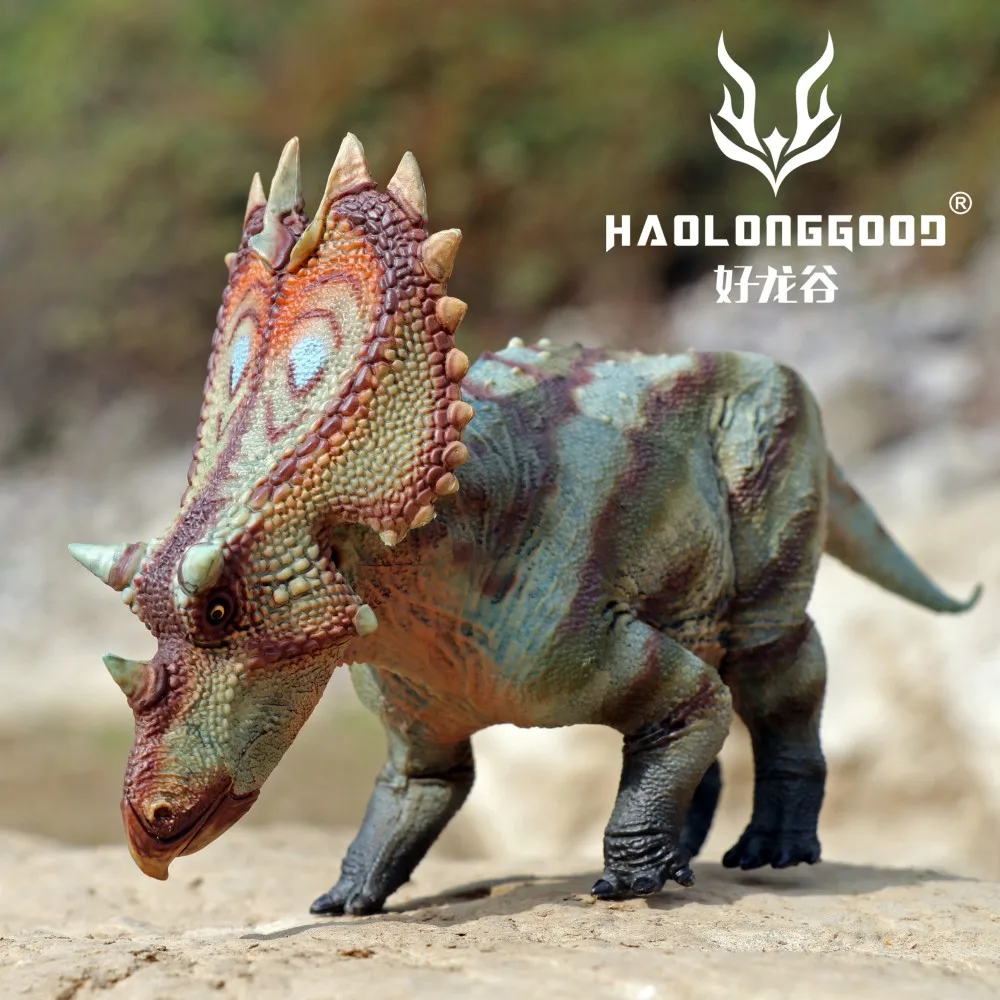 HaoLongGood Utahceratops Chasmosaurus Model Toys 1/35 In Stock