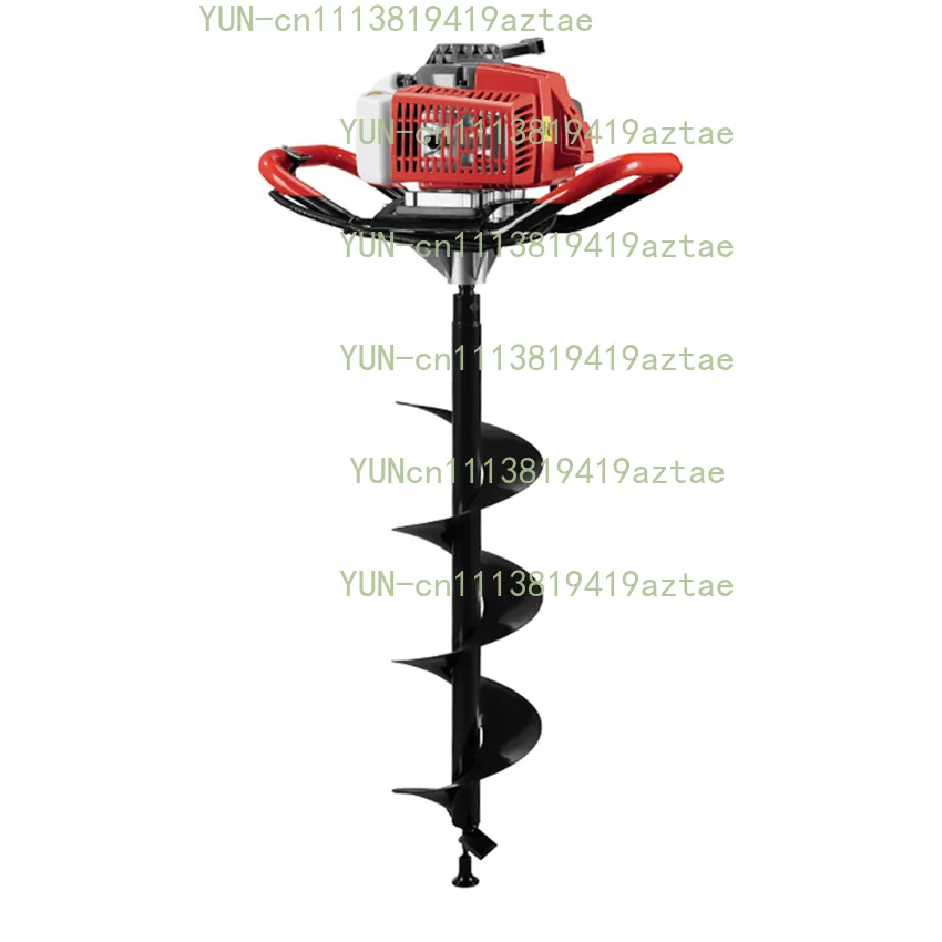 Hole Digging Machine Small High-power Tree Planting Digging Machine Hole Piling Machine Two-stroke Ground Drill 2.5kw 7500r/min