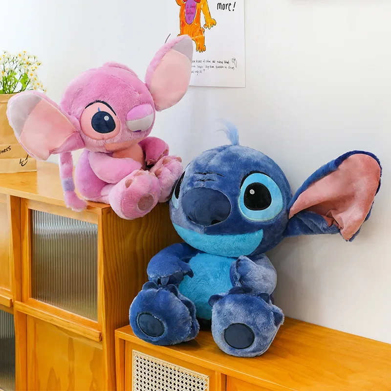 

Disney 30/60 см Лило и Стич плюшевая кукла мультяшная игрушка милое аниме Kawaii Bigfoot Stich мягкая плюшевая игрушка детские подарки на день рождения