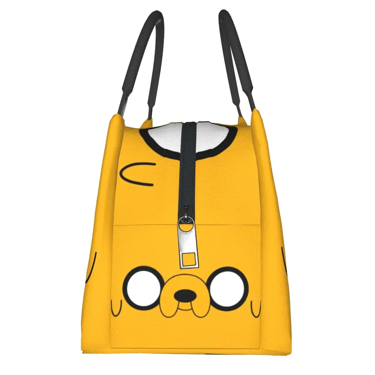 Adventure Time Jake's Eyes Lunch Bags Insulated Bento Box Portable Lunch Tote Picnic Bags Cooler Thermal Bag for Woman Travel