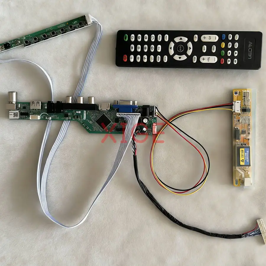 

Комплект контроллера для экранов B170PW03, B170PW01, B170PW06, B170PW05: DIY USB+AV+VGA+HDMI, 1440*900, 30-контактный LVDS, 1CCFL