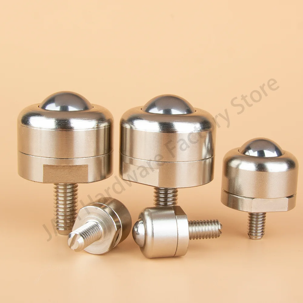 Factory Outlet MJ339 Milled Screw Mounting Type Ball Bearing Rollers  Ball Transfer Unit With Set Screw For Conveyor