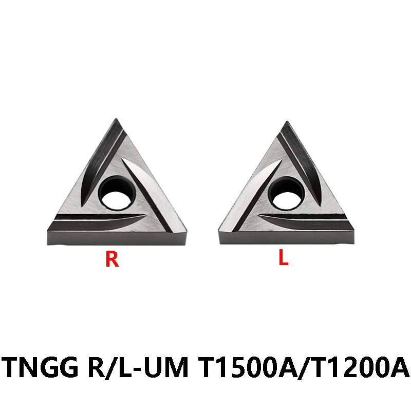 Original TNGG Carbide Inserts TNGG160402 TNGG160404 L-FX-FY-UX AC530U T1500A T1200A AC503U TNGG160408N-GH CNC Lathe Cutter Tool