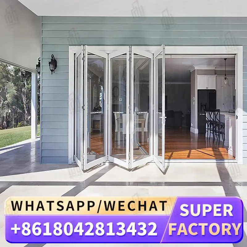 

Customizable Foldable Windows Door for European Commercial Spaces Innovative Factory Windows Foldable door