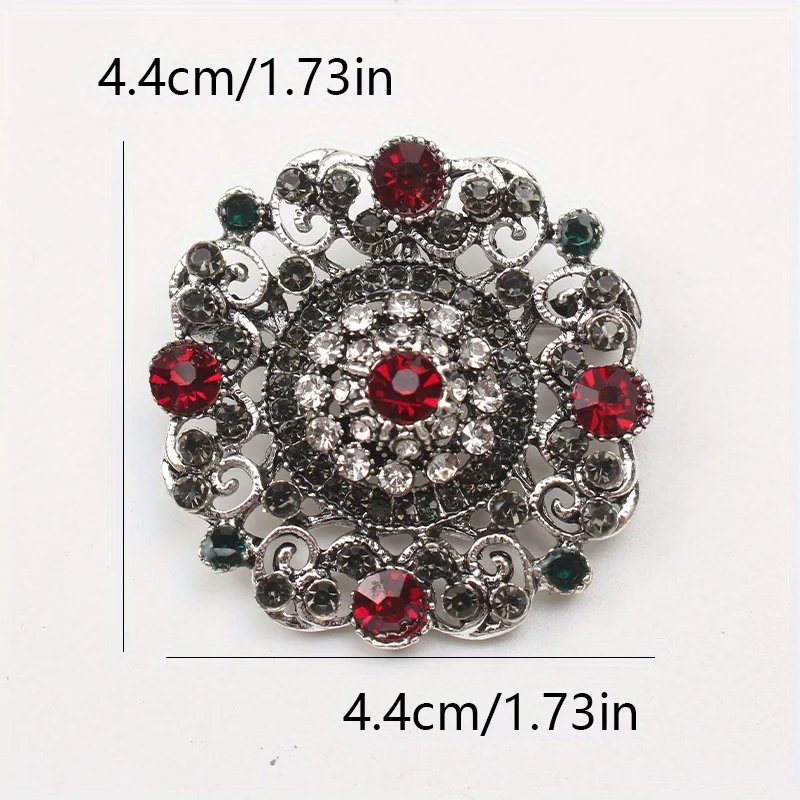 Vintage Baroque Court-style Costume Accessories Temperament Coat Brooch Corsage