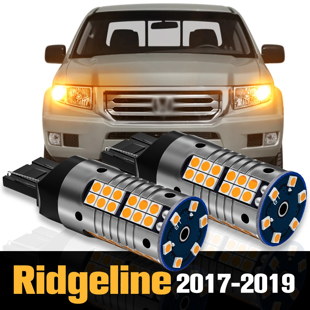 

2pcs Canbus LED Turn Signal Light Lamp Accessories For Honda Ridgeline 2017 2018 2019