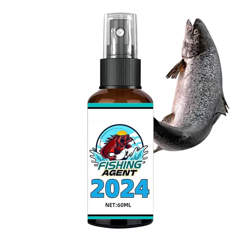 

Fish Bait Spray Natural Bait Scent Fish Attractants 60ml Fish Bait Attractant Enhancer Spray Anglers Fishing Equipment