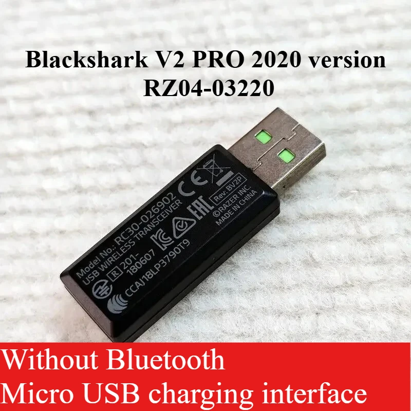 Razer Blackshark V2 pro（2020）ワイヤレスヘッドフォン用USBドングル