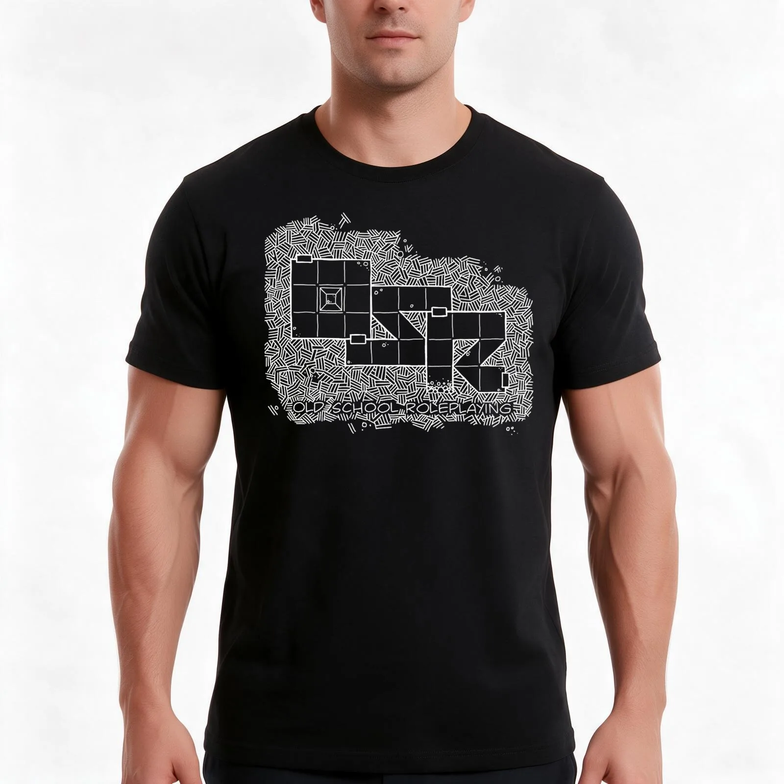 Old School Roleplaying T-Shirt Summer Casual Cotton Tee Oversized Streetwear Tops Vintage Graphic Print Unisex Men Women