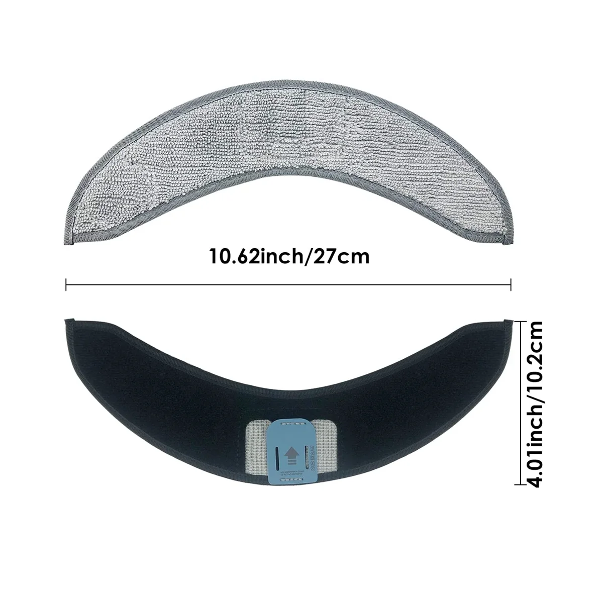 استبدال ممسحة منصات ل iRobot Roomba ، قابل للغسل وقابلة لإعادة الاستخدام التطهير القماش ، J7 زائد روبوت فراغ ، ستوكات ، 4 قطعة