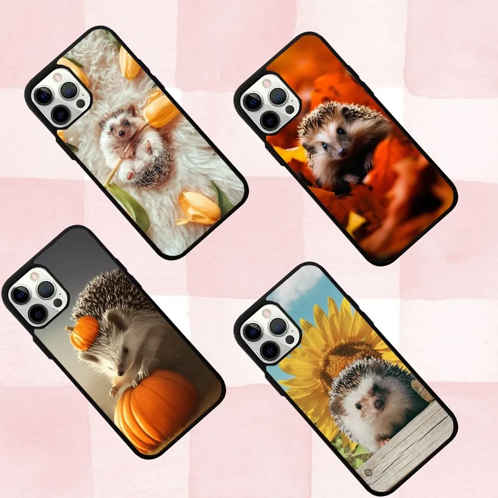 

Animal Hedgehog Phone Case For IPhone 16,se4,15,Pro,Max,Case 14,Plus,13,12,11 Magesafe Magnetic Wireless Charge Cover