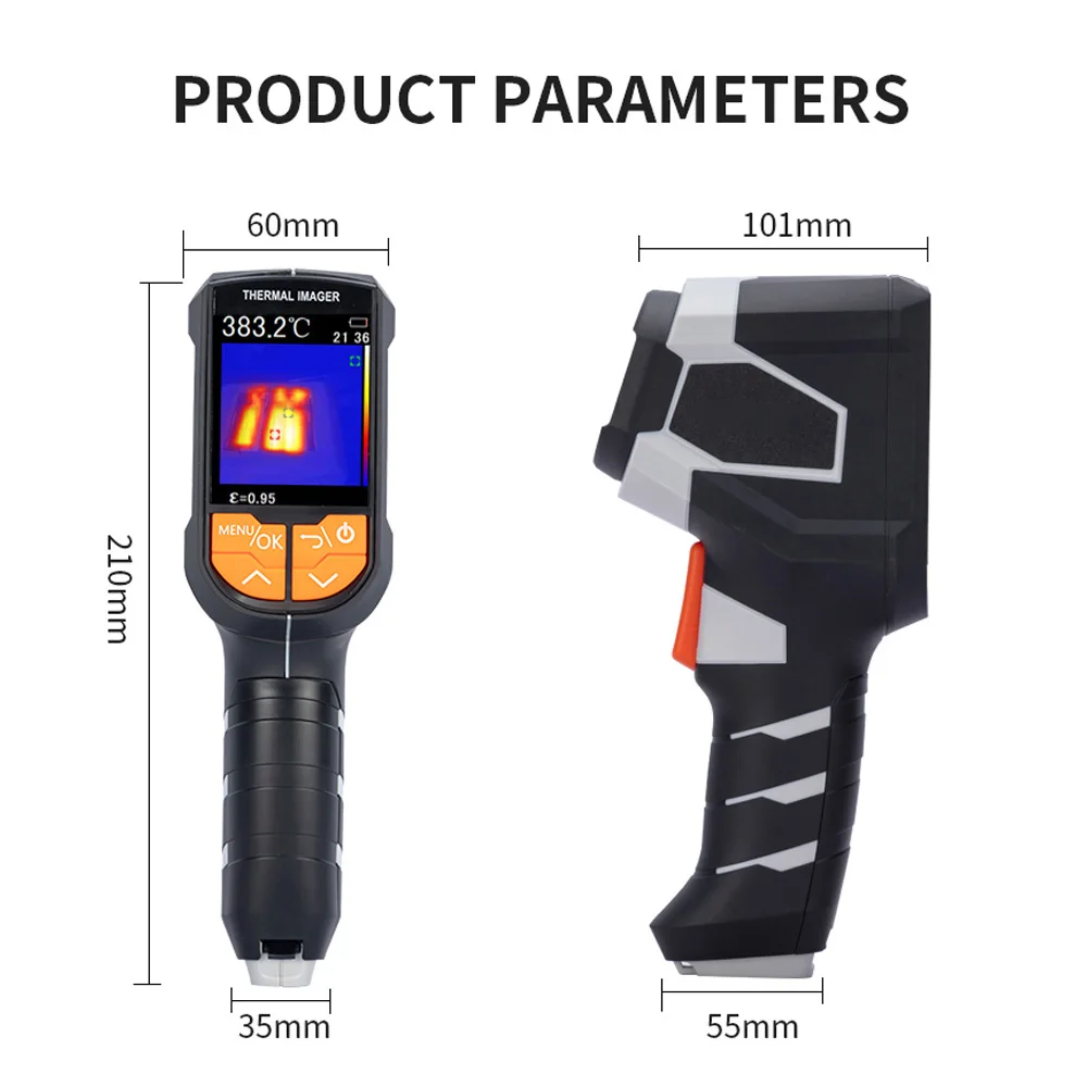 Infrared Sensors Thermal Imager 240*320 Resolution Clear Definition Imaging  -20℃-1000℃ Temperature Measurement Instrument