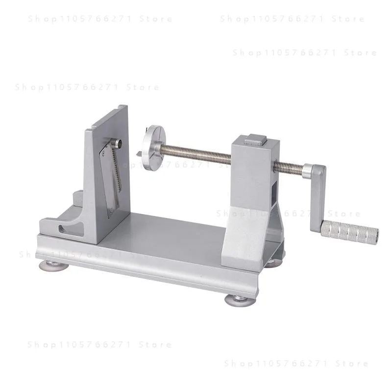 Commercial Waterfall Potato Shredder Hand Crank Long Silk Grater Carrot Shredding Slicing Machine