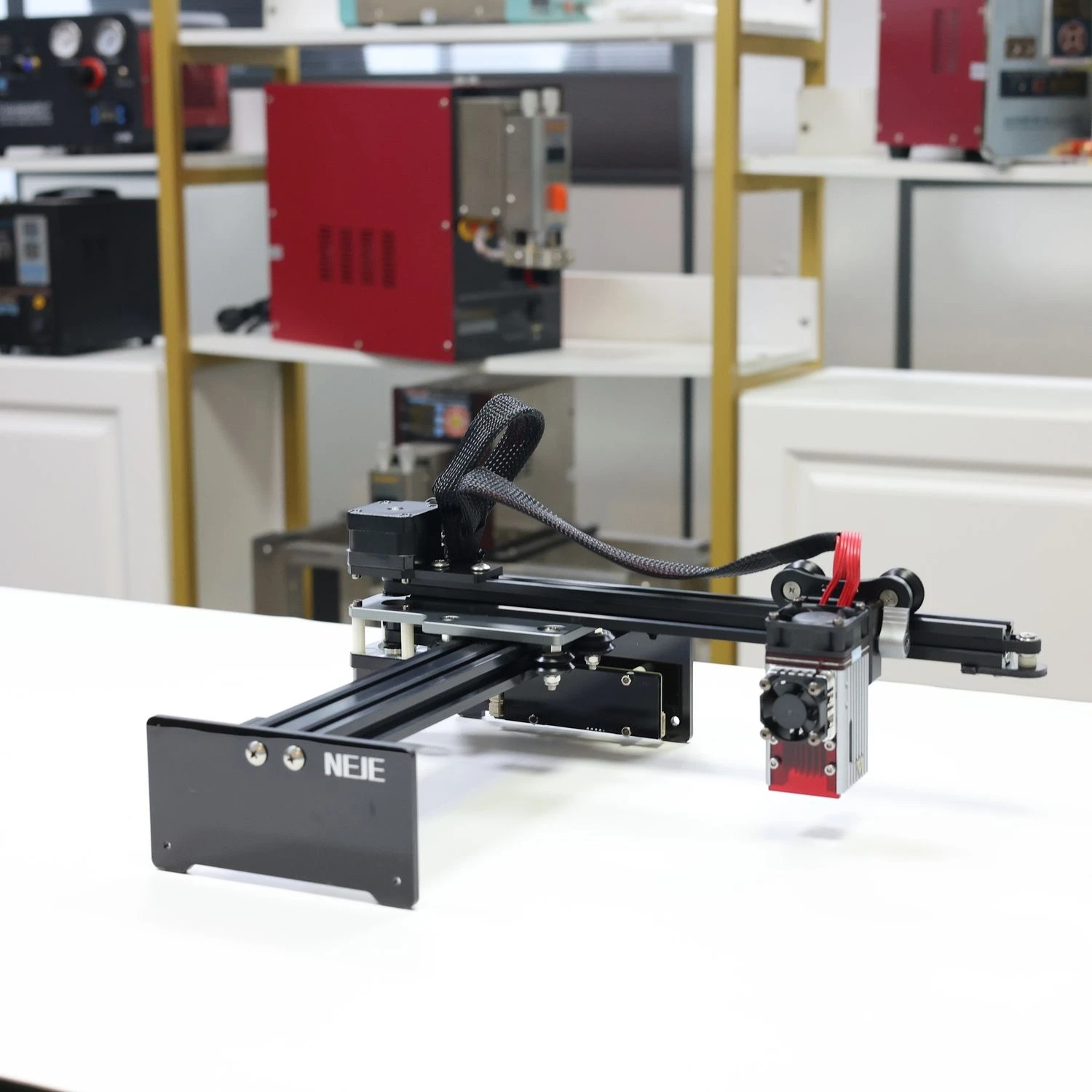 NEJE 5 A40640 12W Desktop CNC Laser Engraver Laser Cutter Wireless Printer Wood Engraving Machine APP Control
