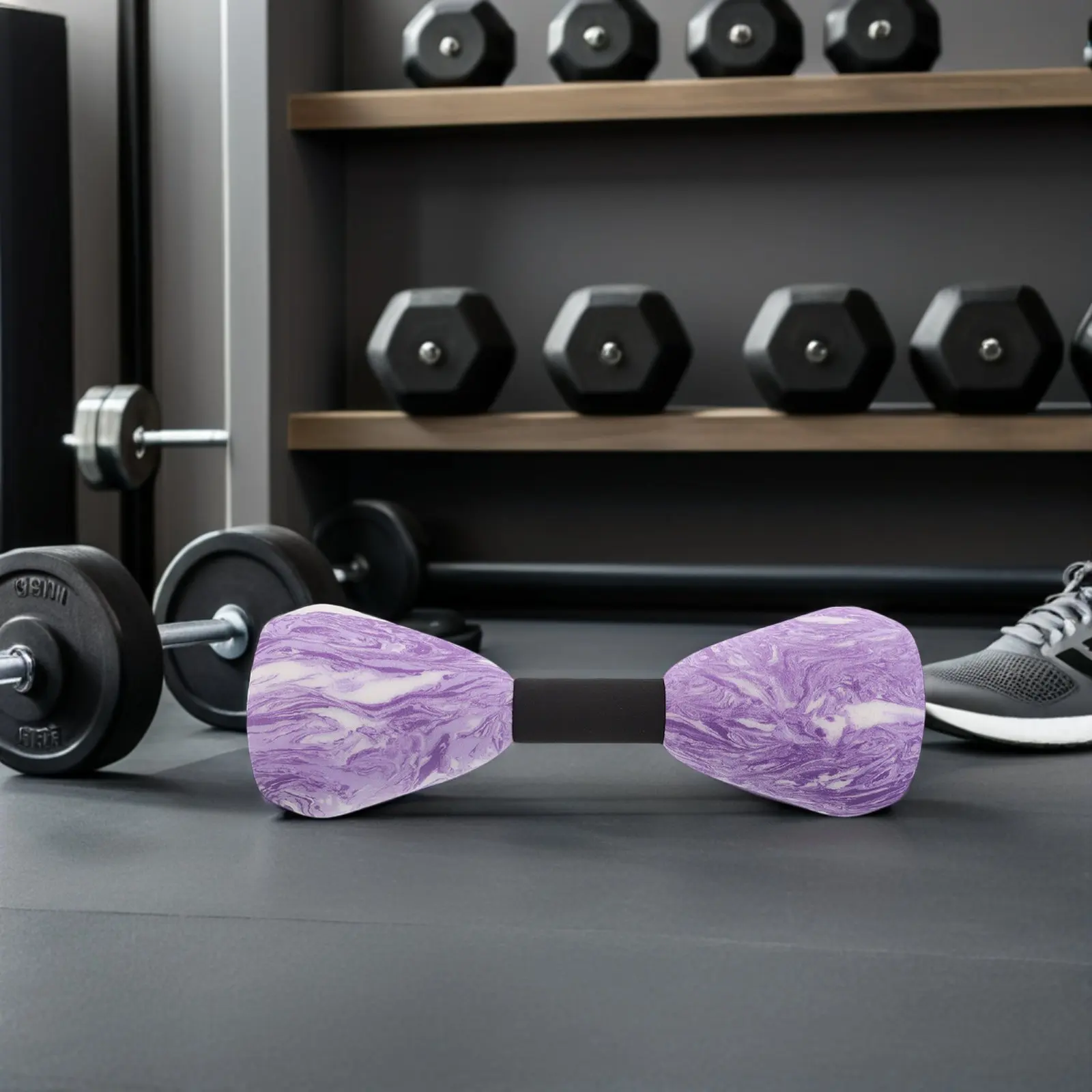 

1Pair Water Aerobics Dumbbells Adjustable Pool Barbells Eva Foam Underwater Weights for Swimming Training Kids Adults Low Impact