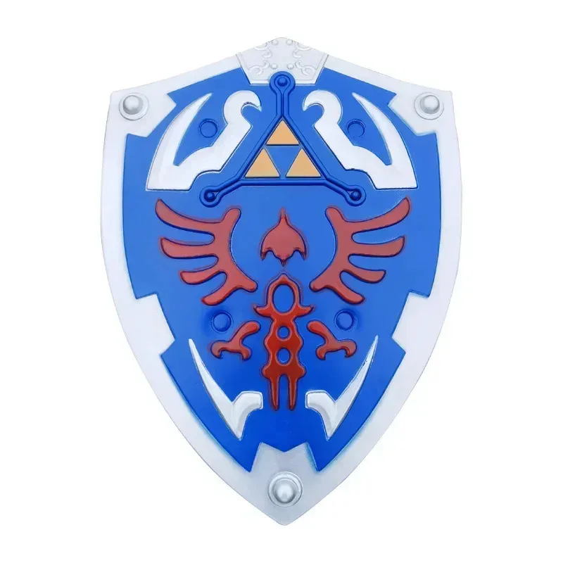 ليو 2025 لعبة Zeldas Hylian الدعائم الأسلحة كبيرة الحجم بو درع للأطفال لعب الكبار هالوين تأثيري الدعامة/ ★ ★ ★   كك.