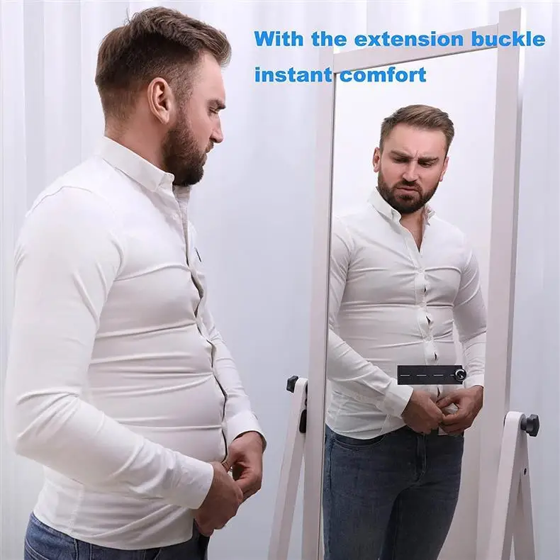 Adjustable Waist Extender Hooks 5 Pieces Universal Trouser Waist Band Extension for Jeans Skirt Maternity Clothes, Durable Garment DIY Sewing Supply for Daily Use