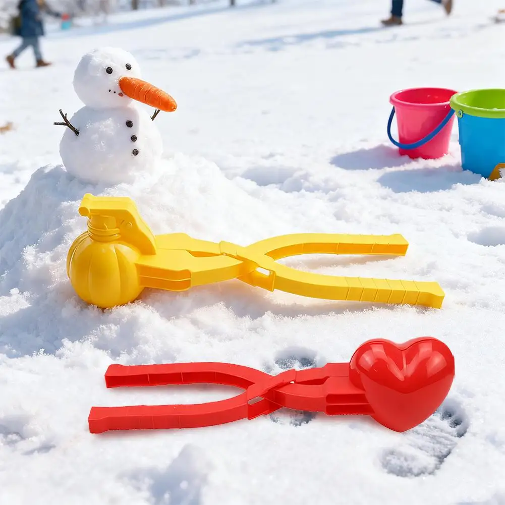 4Pcs/Set Cute Duck Shaped Rice Mold Maker Clip Children Outdoor Plastic Duck Rice Mold DIY Snowball Maker Sushi Mold With Handle