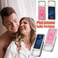 1PC Woman Body Pheromone Perfume Solid Balm Long Lasting Fragranc Light Fragranc Portable Solid Perfume