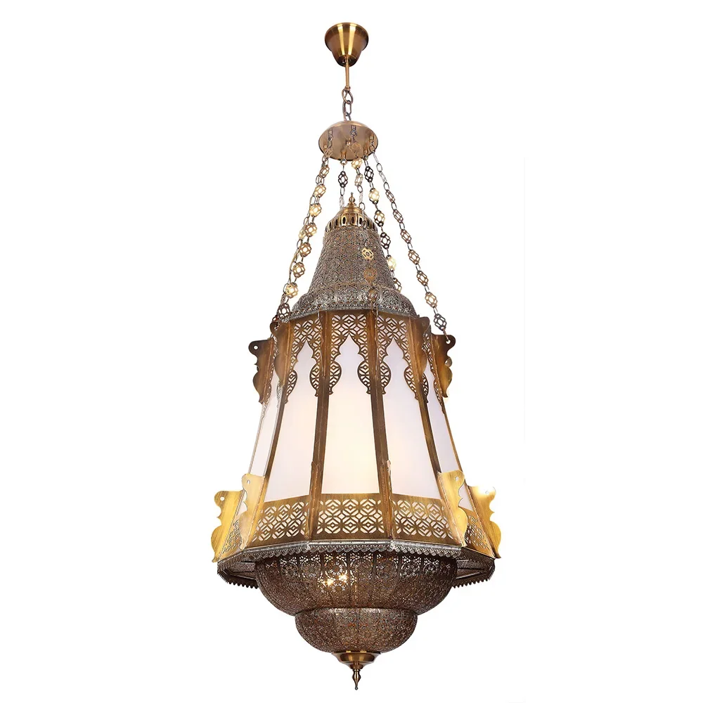 Fast Delivery Islamic chandelier handmade pendant lamps arabic hanging lighting pendant lamp