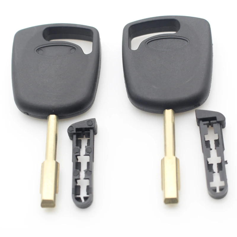 

XIEAILI 10Pcs Replacement Case Transponder Remote Key Shell For Ford Focus Mondeo Transit