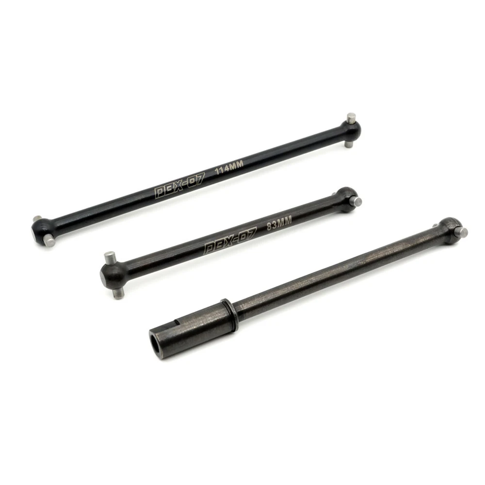 ZD Racing-eje de transmisión central de Metal para coche teledirigido, eje de transmisión, hueso de perro 8610 para 1/7 DBX-07 DBX07, piezas de mejora, accesorios