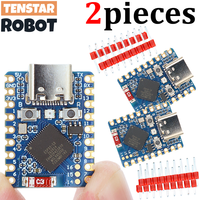 TENSTAR 2pcs ESP32-S3-Zero Mini Development Board WiFi Bluetooth Ultra-small Size ESP32 S3 ESP 32 ESP32 S3