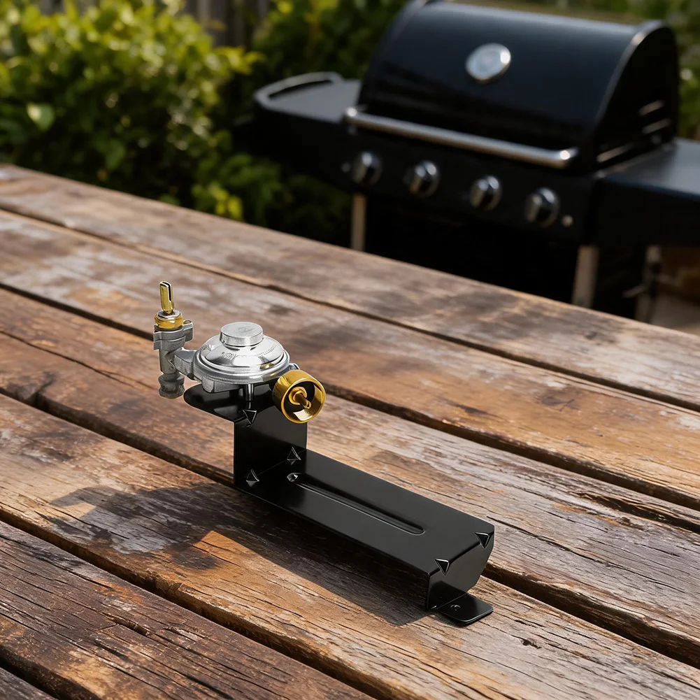 80476 Gas Grill Regulator Replacement For Weber Q200 Q220 LP Propane Valve Assembly Easy Install For Outdoor BBQ Cooking