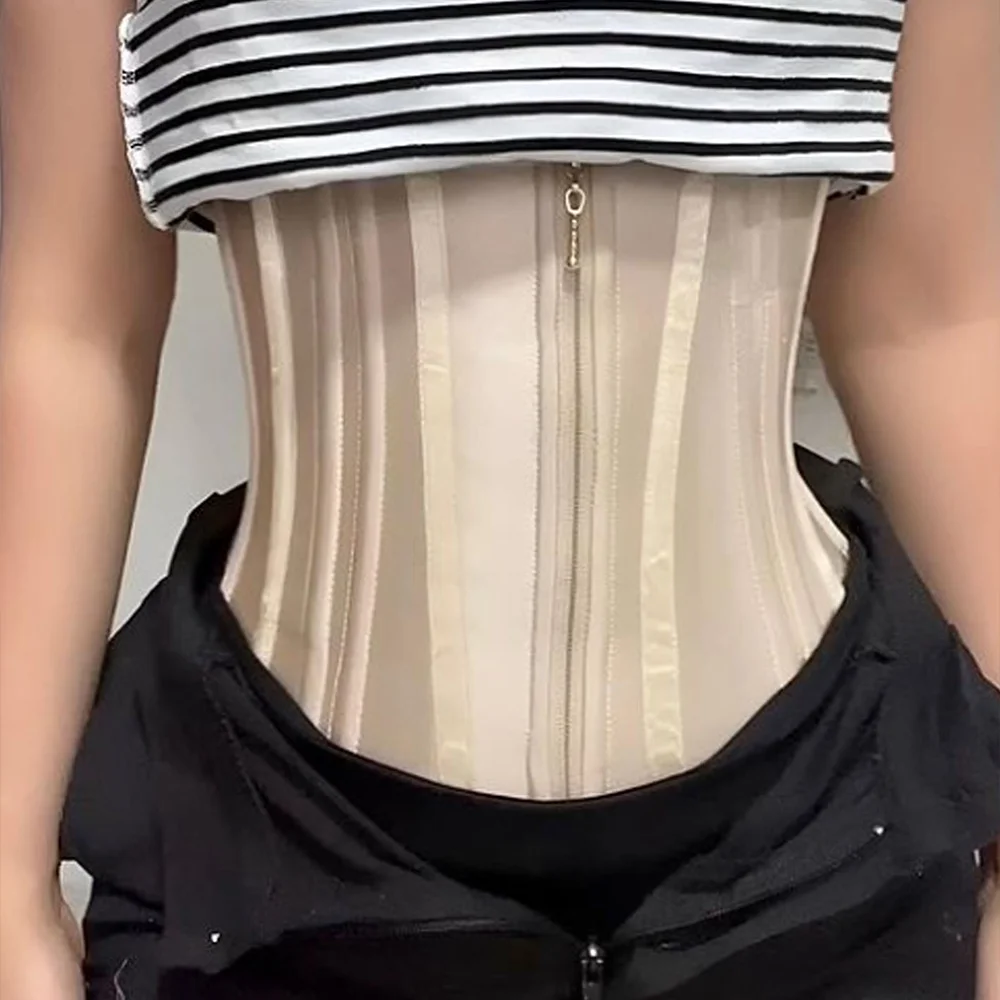 Fajas Colombianas Binder Shapewear for Women Waist Trainer Body Shaper Modeling Straps Shaping Corset Flat Belly Slimming Belt