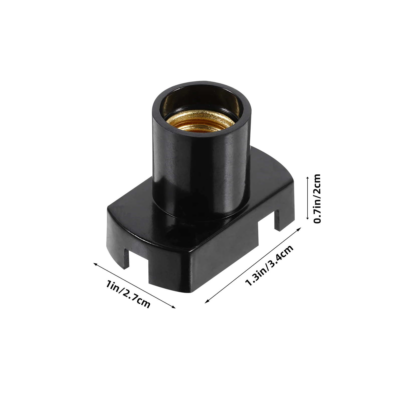 

E12 Bulb Lamp Replacement Fire Resistant Diy Lamp Parts Light Socket Holder For Making Lamps Simple Installation Metal Bulb