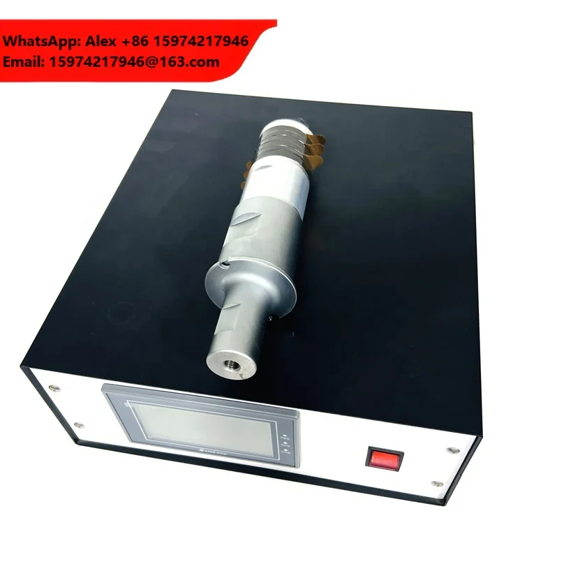 2600W 20kHz Ultrasonic Welding Transducer And Generator For Fully Automatic Flat Mask Machine