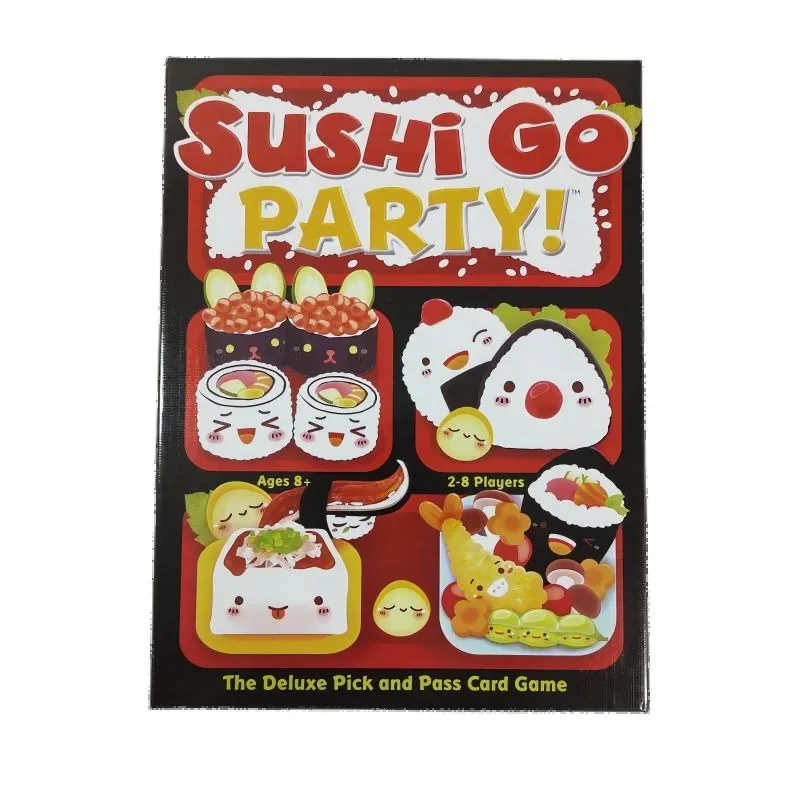 Roll the Dice and Collect Your Sushi in this Exciting Party Game: SUSHI GO! PARTY! ROLL