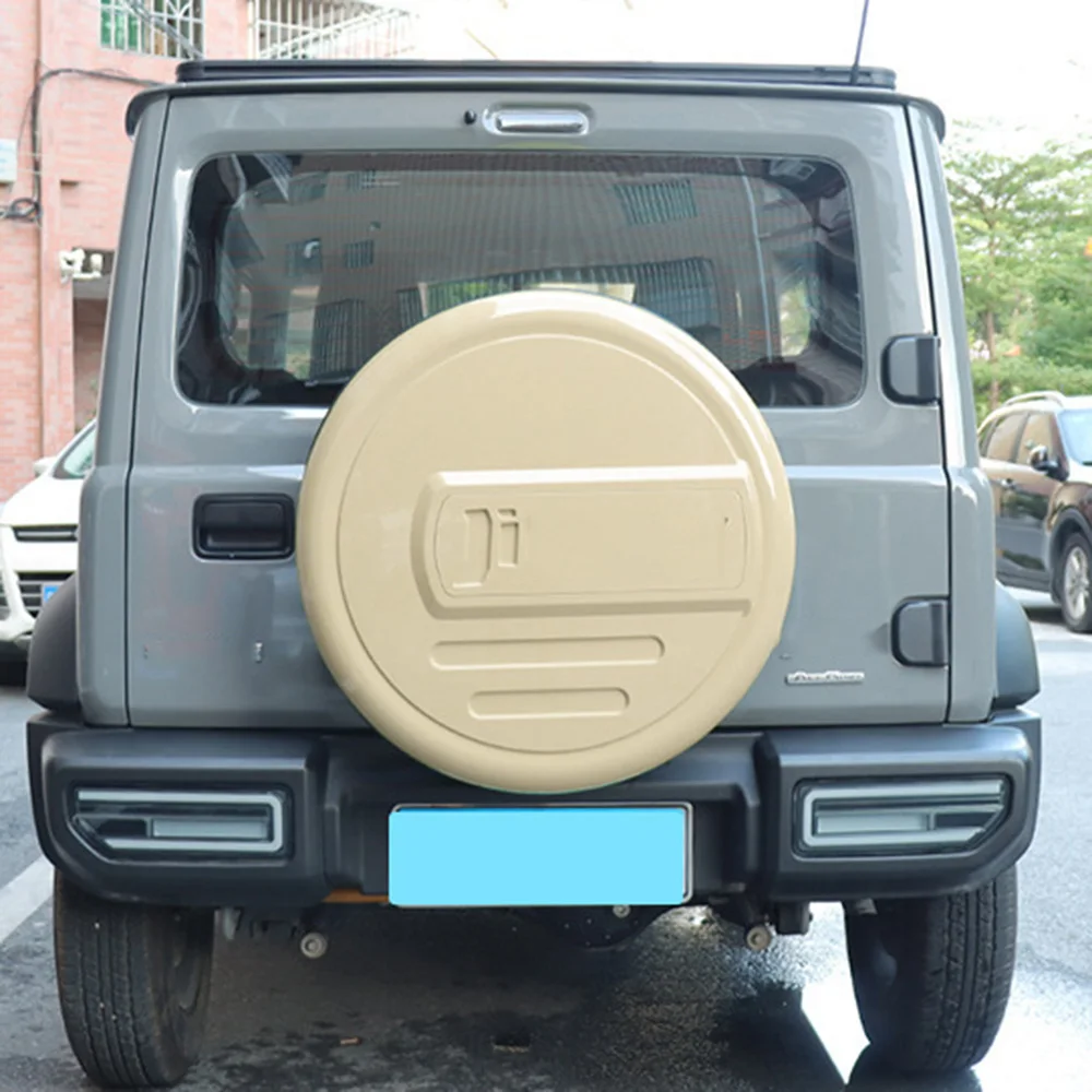 ABS Spare Wheel Tire Cover 4x4 Offroad Mod Exterior Parts For Suzuki Jimny JB64 JB74 JC74 2018‑2025 3 / 5 Door - view 4