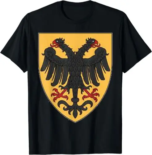 NEW LIMITED Coats Of Arms Of The Holy Roman Empire Double Headed Eagle T-Shirt