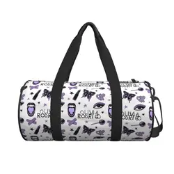 Sour Guts bolsa de viaje de vampiro para hombres y mujeres, bolsas deportivas casuales, bolsa de gimnasio Retro grande, diseño Oxford, bolsa de Fitness