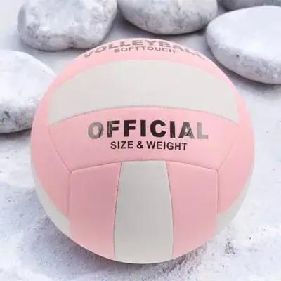 Training Volleyball Official Size 5 Soft Indoor Volleyball PU Material Inflatable for Enhanced Control Performance Durability