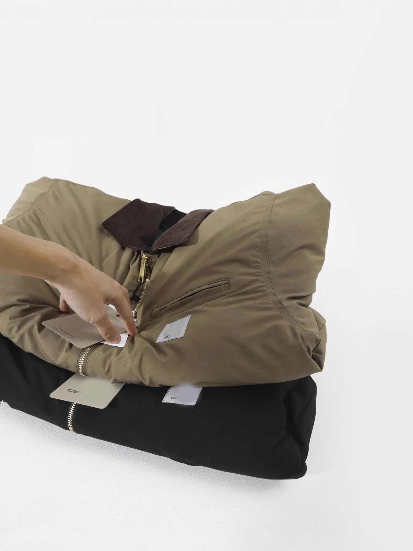 ملابس عمل للأزواج من ديترويت أسفل Jaet Thi نسيج النايلون Ci كاجوال Sle تصميم ريترو معطف شتوي عالي الشارع Faion