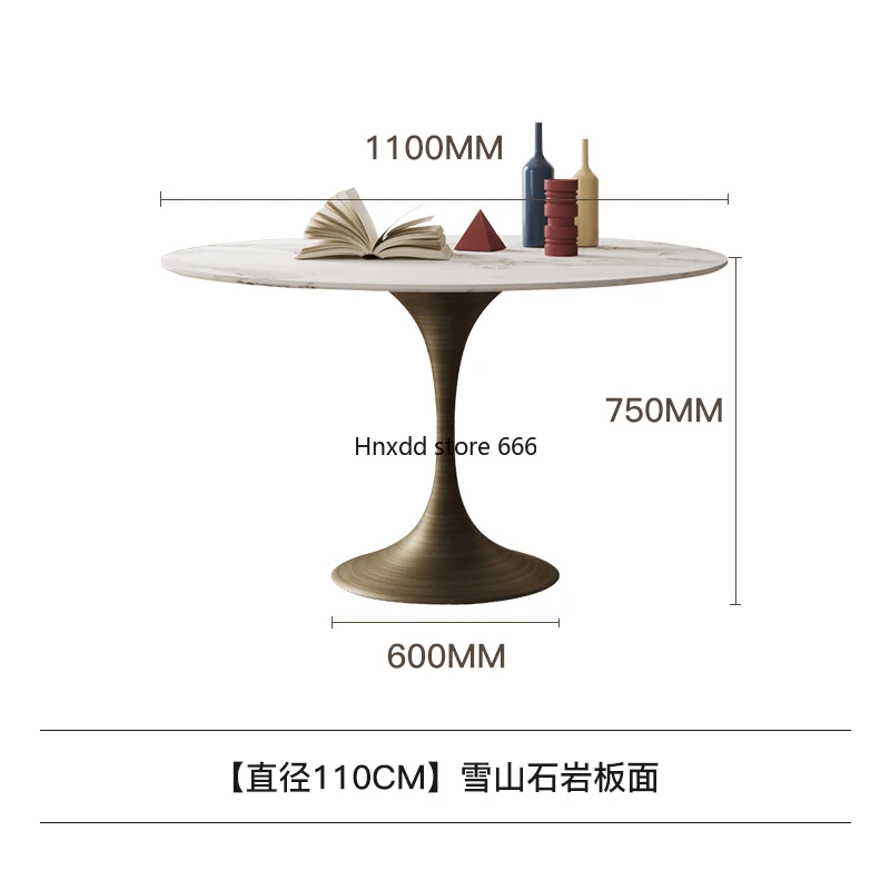 

Роскошная каменная тарелка в скандинавском стиле, большой круглый обеденный стол, домашние минималистичные обеденные столы и стулья, обеденный стол