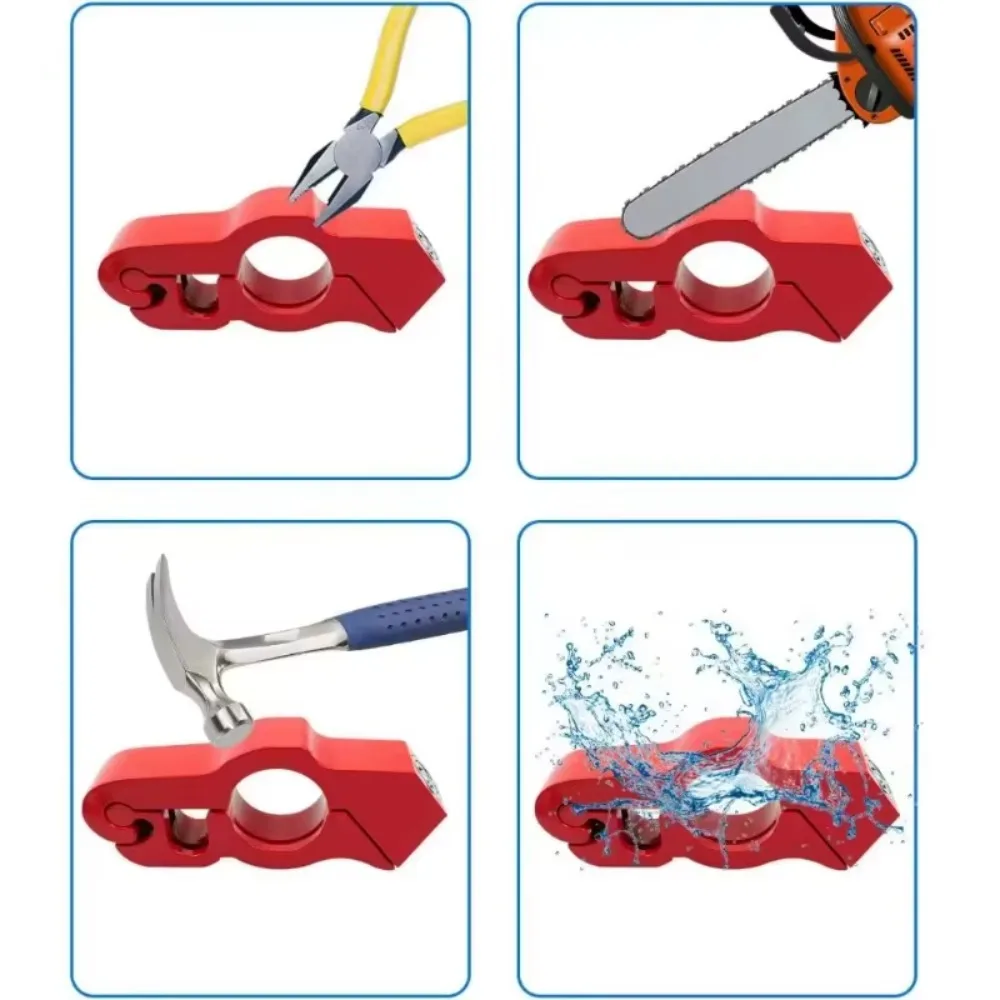 Alloy Handlebar Lock Anti Theft Heavy Duty Motorcycle Anti-theft Lock Electric Scooter Handlebar Lock Vehicle Safety Universal
