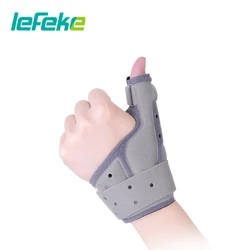 Lefeke Comfort Cool Thumb Splints Deformity and Contracture Thumb Strap Not Hinder Finger Function Thumb Brace Orthosis