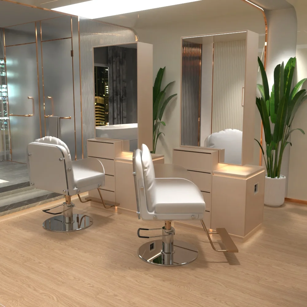 

High-quality Acrylic Professional Beauty and Hair Salon Style Chair/barber Chair