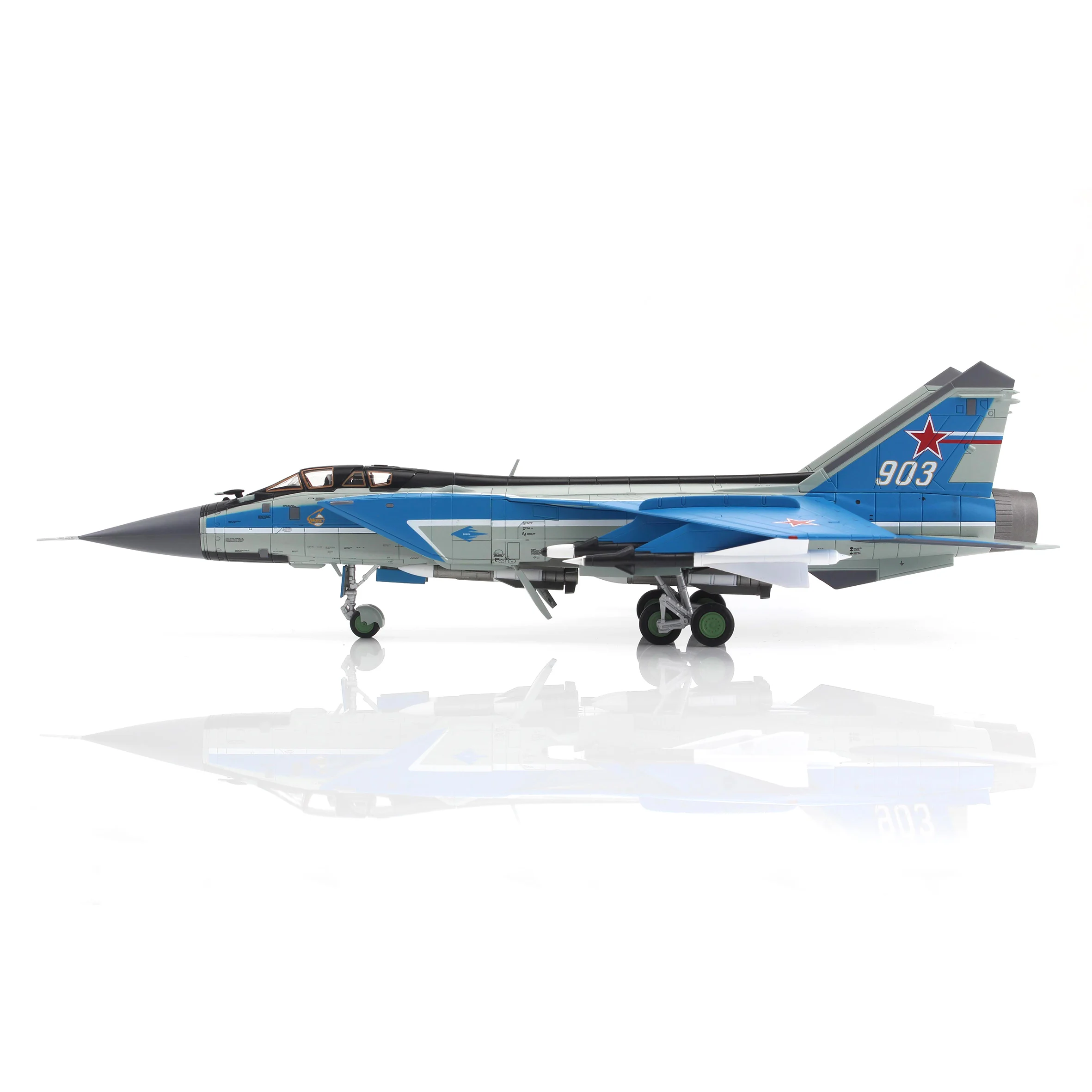 1/72 HA9706 Russian MiG 31 MIG-31E Fighter Model 