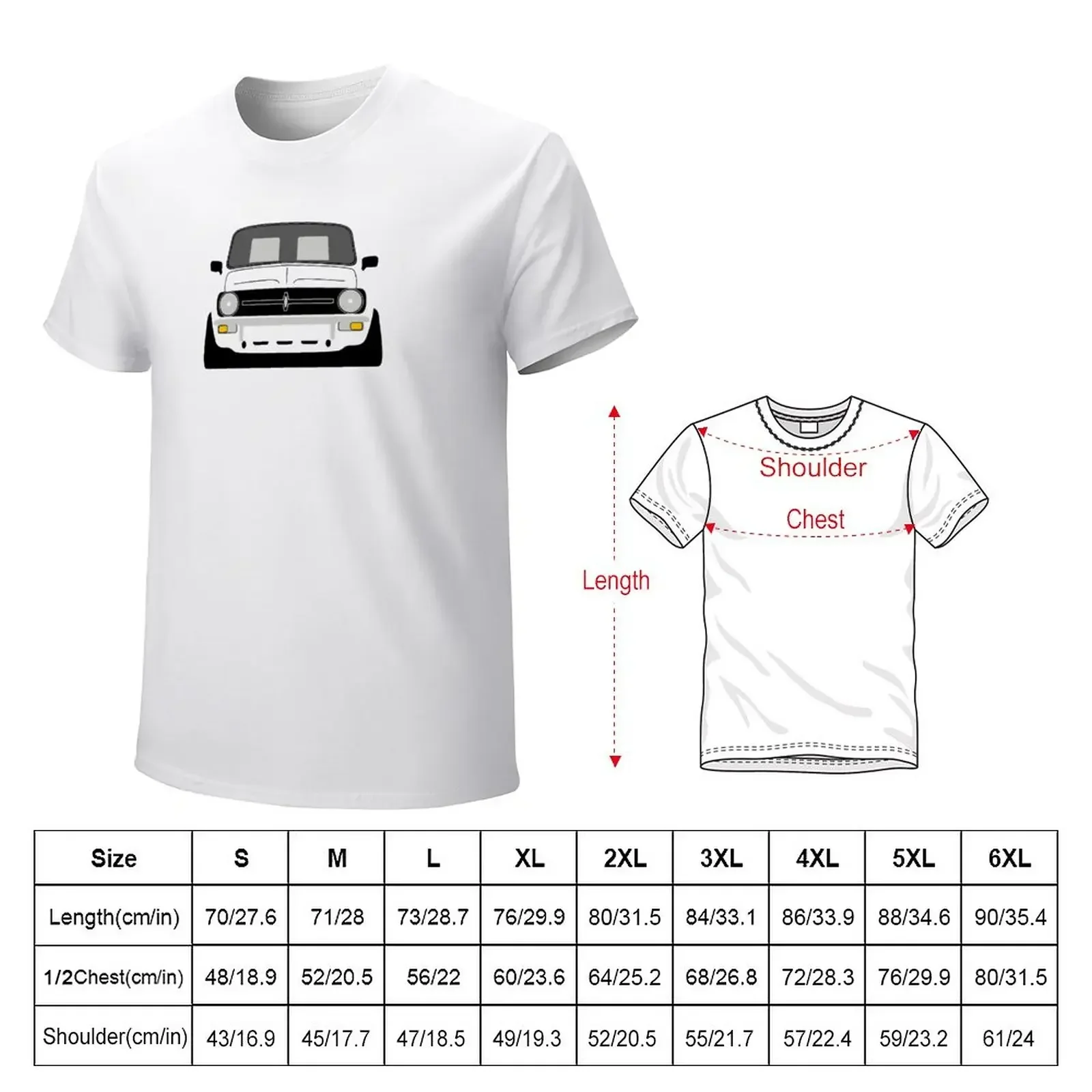 Classic  Clubman Estate Front T-Shirt Short sleeve tee anime clothes customs t shirts for men cotton