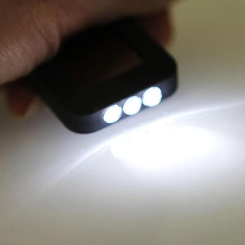 Mini LED Keychain Flashlight Portable Micro Squeeze Light Super Bright Small Torch Key Ring Light for Camping Dog Walking